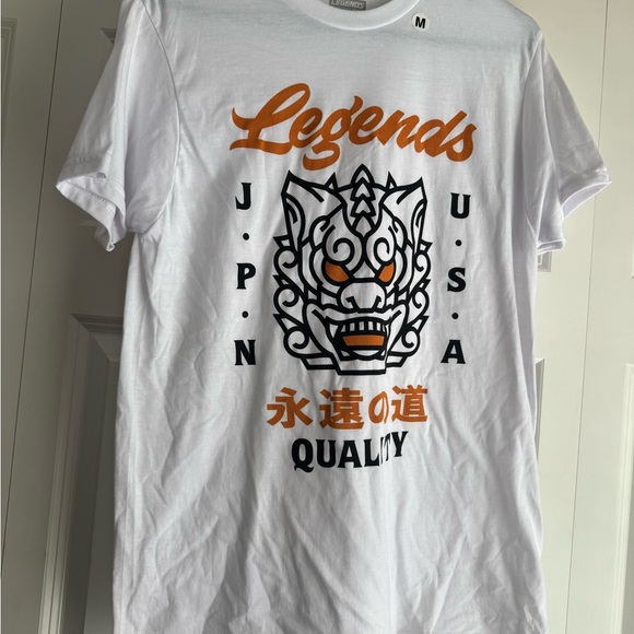 Legends White Graphic Tee - Picture 1 of 3